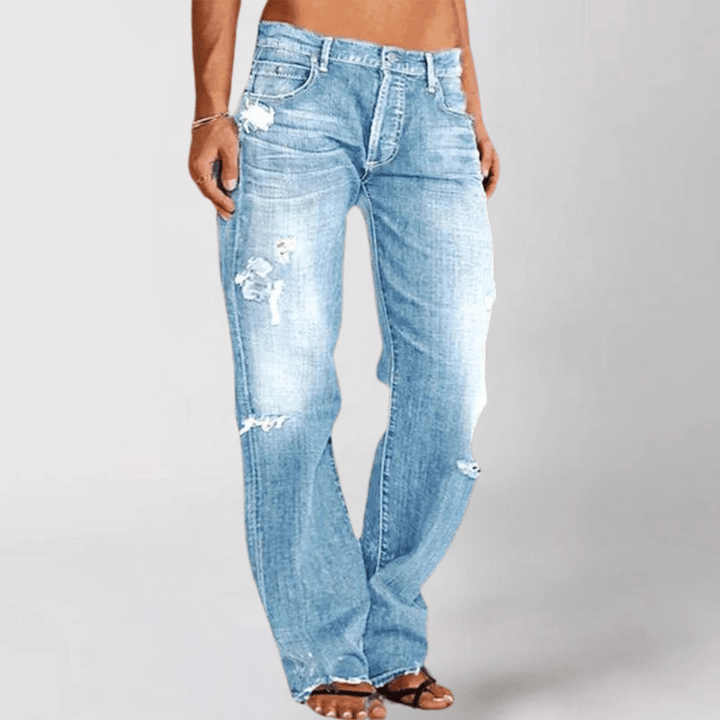 Eveline - Relaxed Fit Wide-Leg Jeans