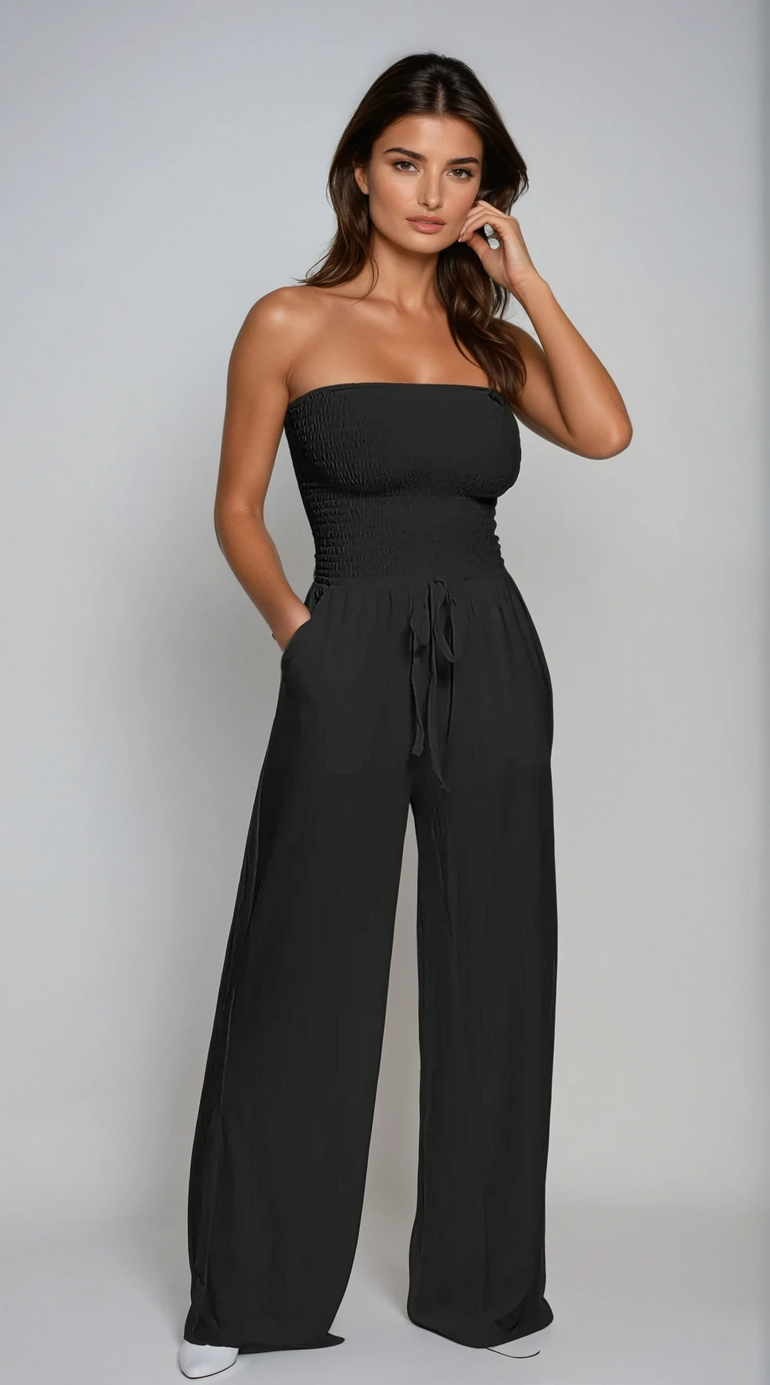 Brielle – Effortless Strapless Jumpsuit