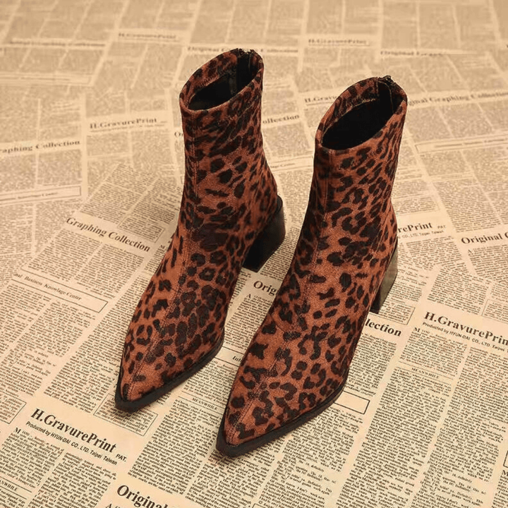 Lucy | Elegant Suede Ankle Boots